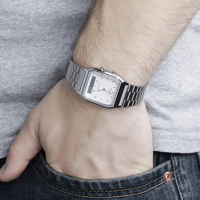 Reloj Casio AQ-230A-7A Unisex - Análogo Digital