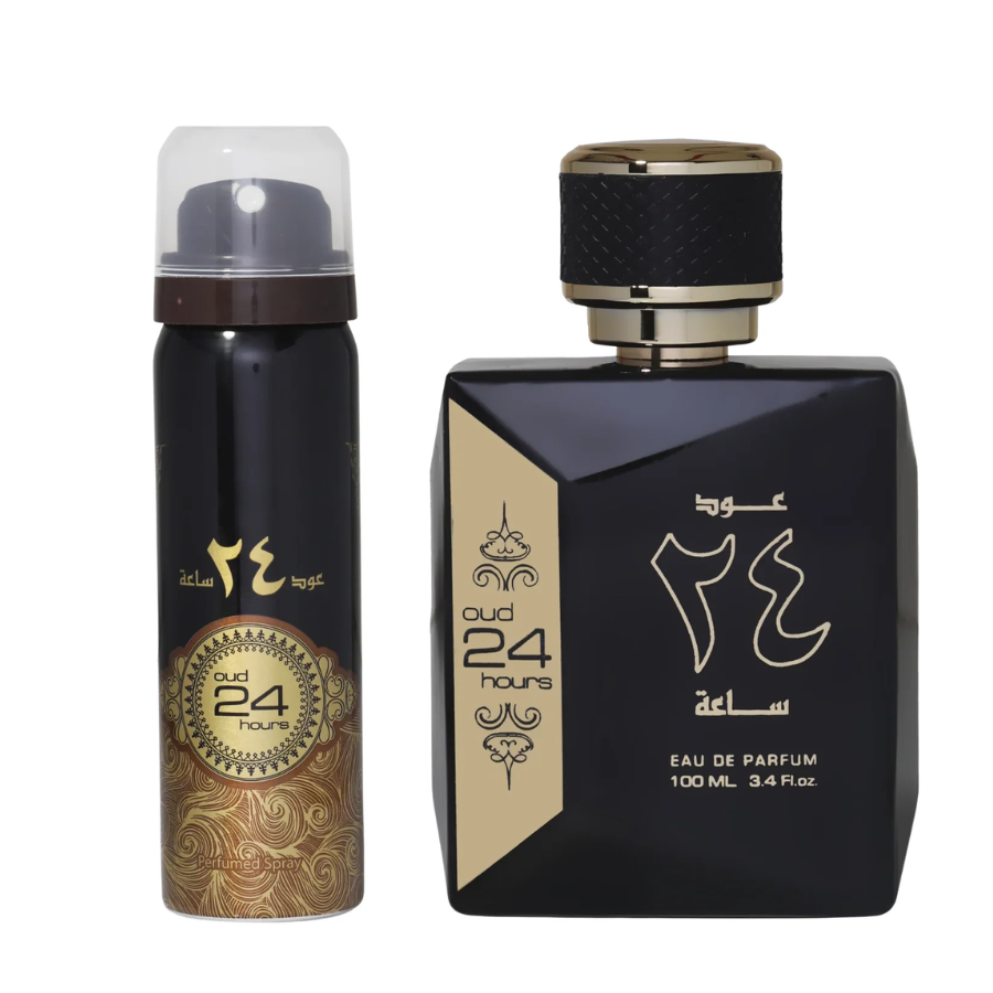 Ard Al Zaafaran Estuche Oud 24 Hours edp 100ml + 50ml Body Spray  Unisex