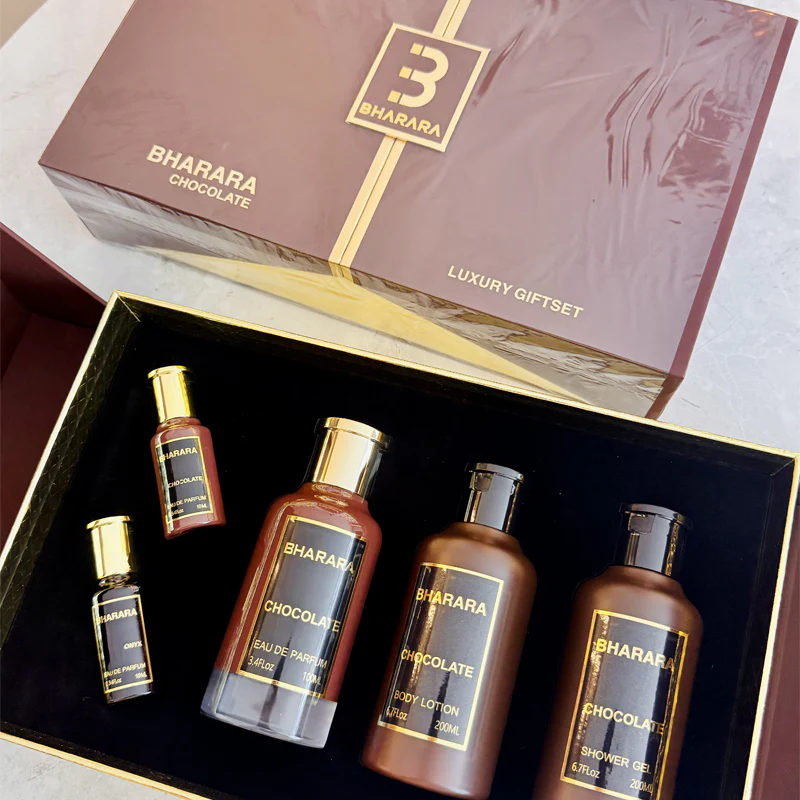 Bharara Estuche Chocolate 100ml+200ml B/L+200ml S/L+10ml Unisex - Bharara - Default Title - Perfumisimo