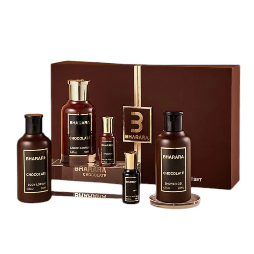 Bharara Estuche Chocolate 100ml+200ml B/L+200ml S/L+10ml Unisex - Bharara - Default Title - Perfumisimo