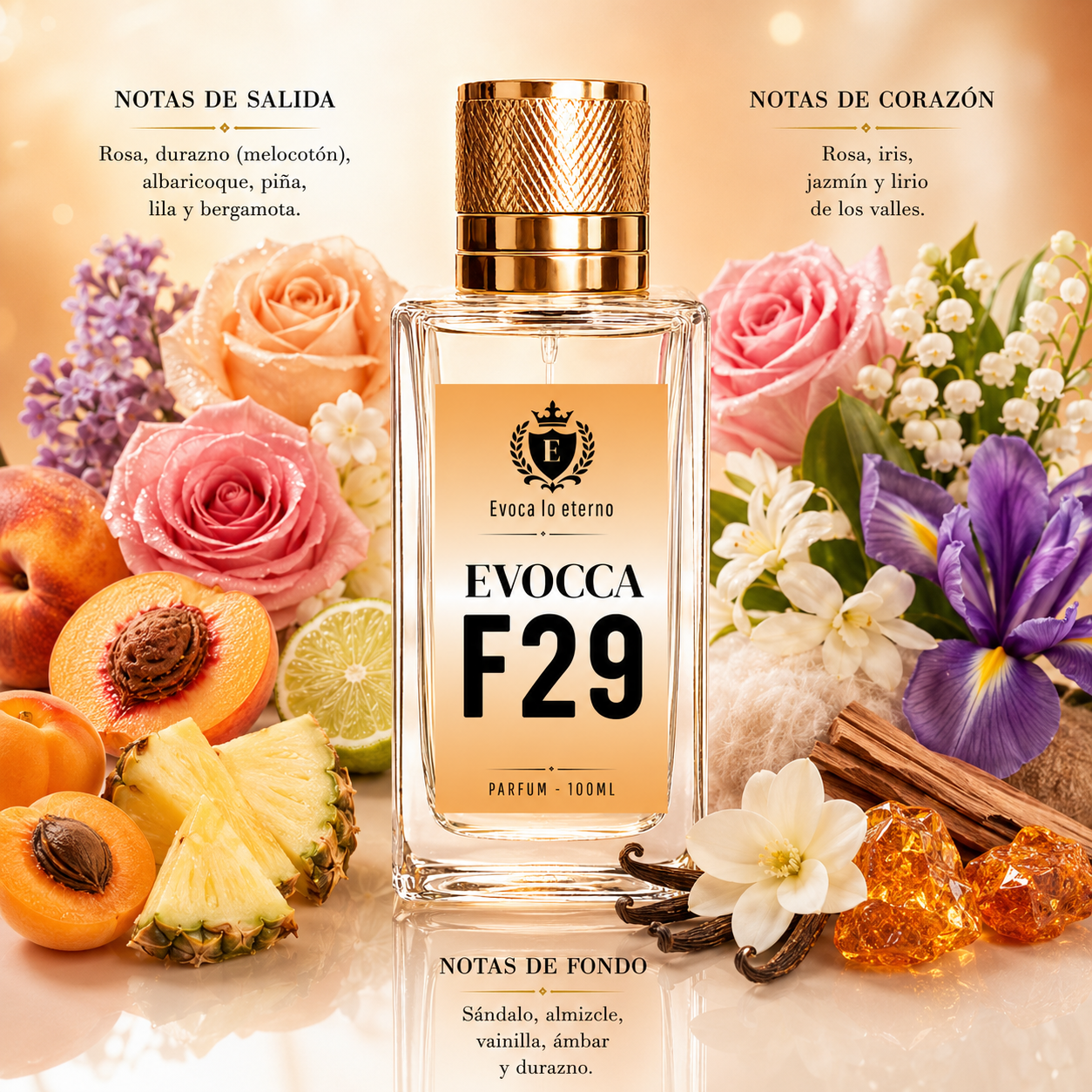 Evocca F29 Parfum 100ml Mujer (Lancome Tresor)