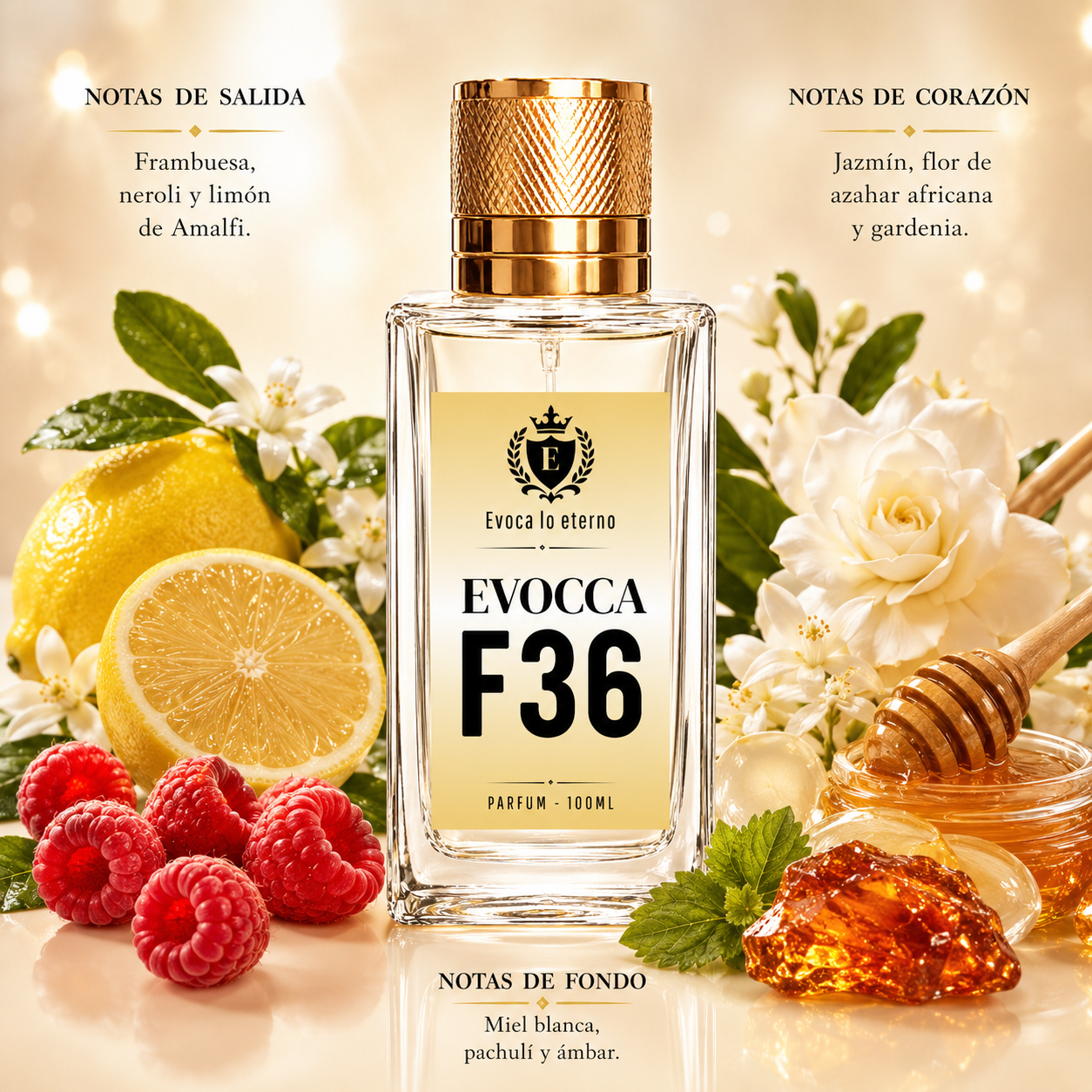 Evocca F36 Parfum 100ml Mujer (Paco Rabanne Lady Million)