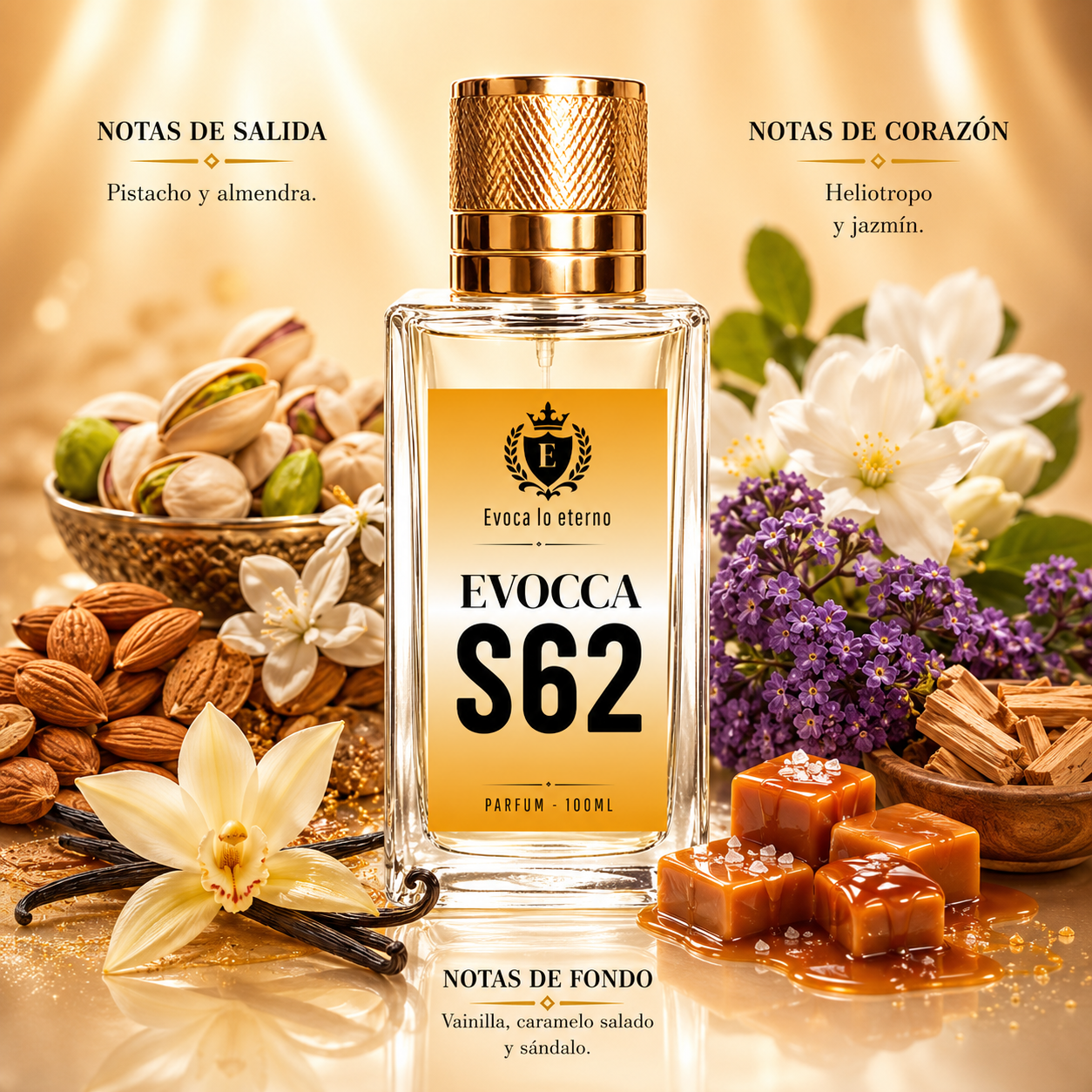 Evocca S62 Parfum 100ml Mujer (Sol de Janeiro 62)
