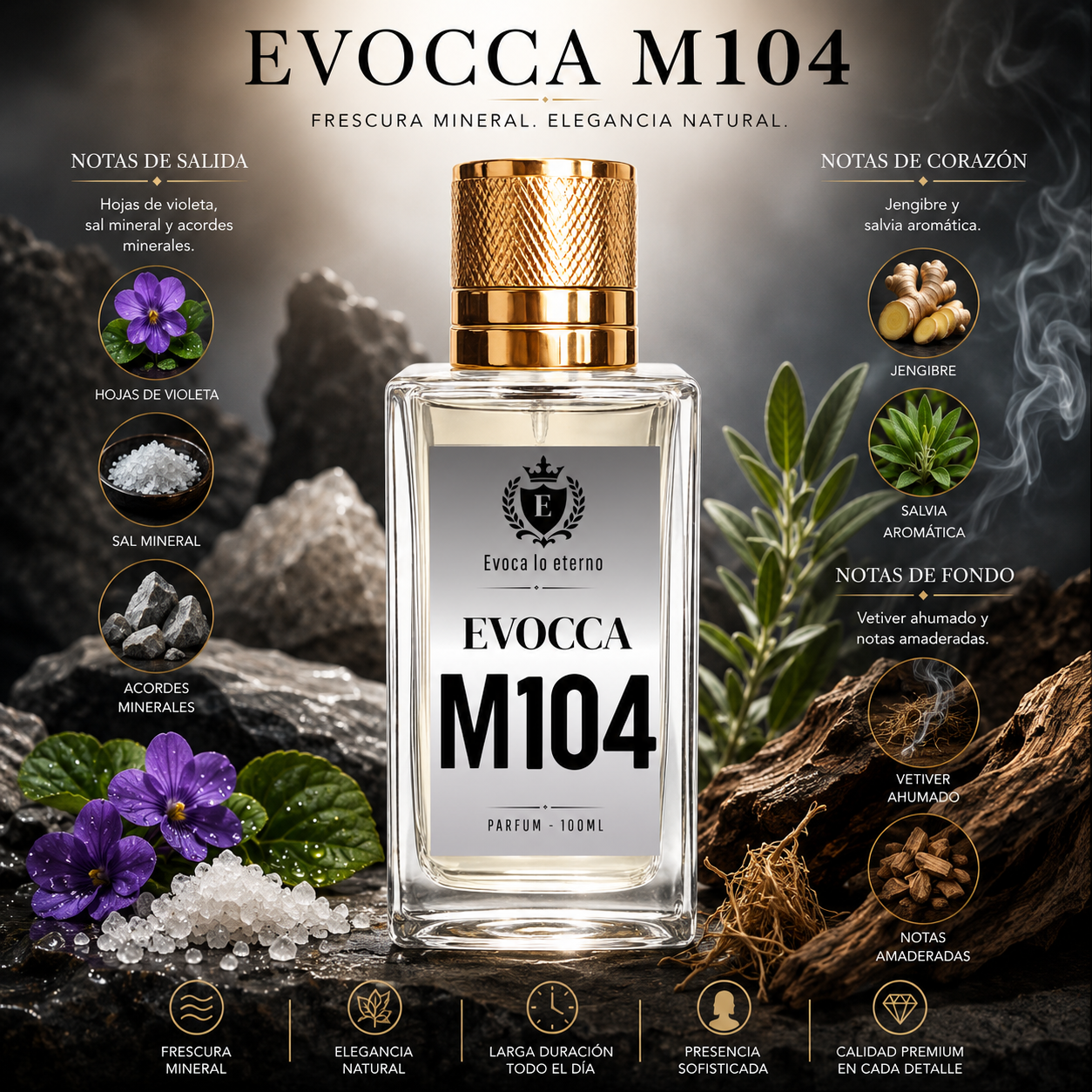 M104 Parfum 100ml Hombre (Valentino Born in Roma)