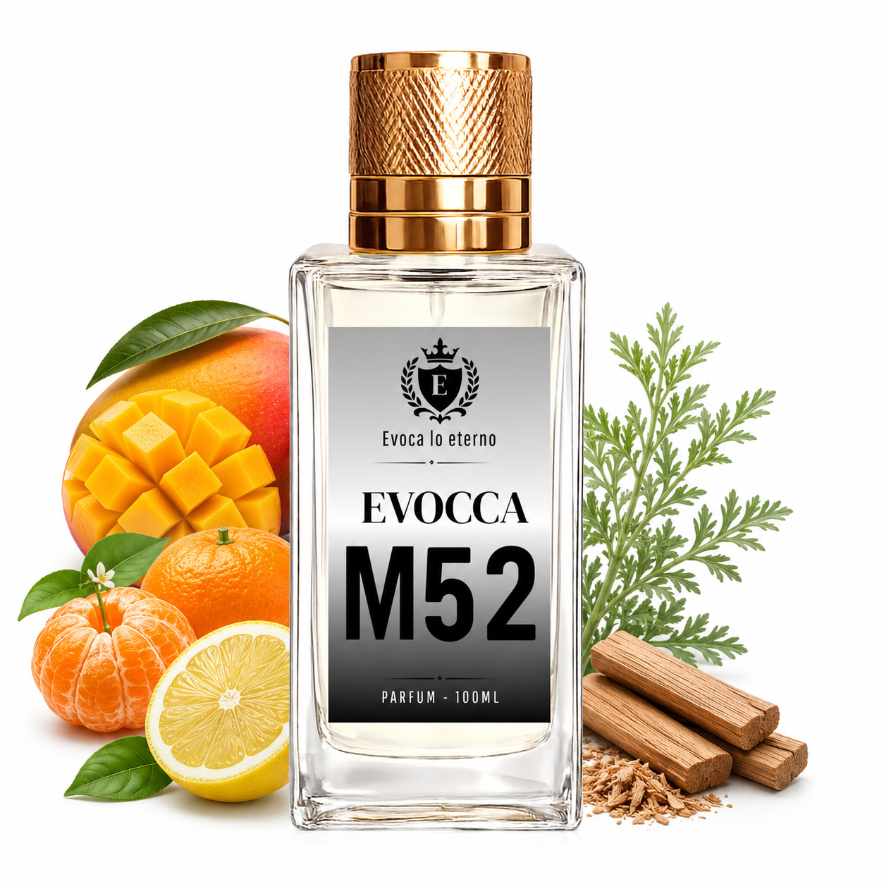 M52 Parfum 100ml Hombre (Ralph Lauren Polo Black)