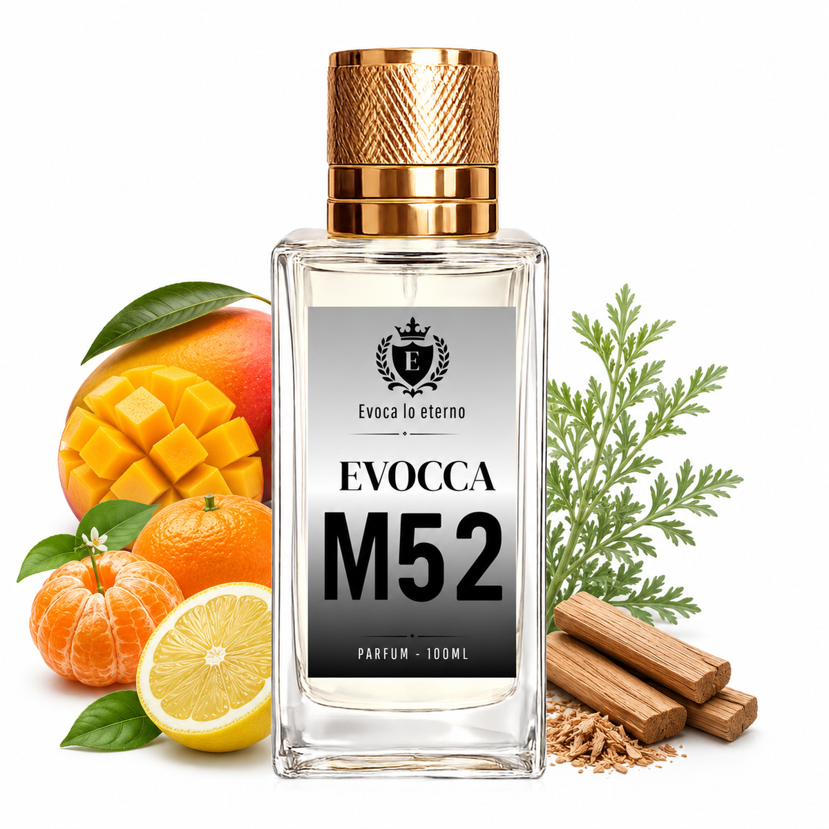 M52 Parfum 100ml Hombre (Ralph Lauren Polo Black)