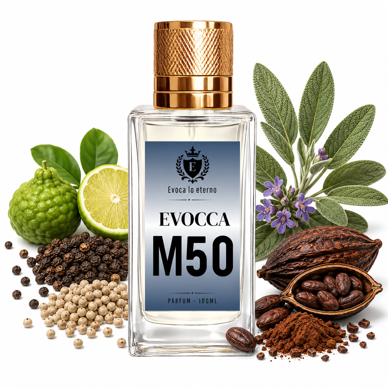 M50 Parfum 100ml Hombre (Carolina Herrera Bad Boy)