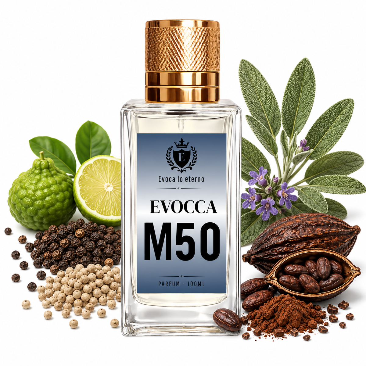 M50 Parfum 100ml Hombre (Carolina Herrera Bad Boy)