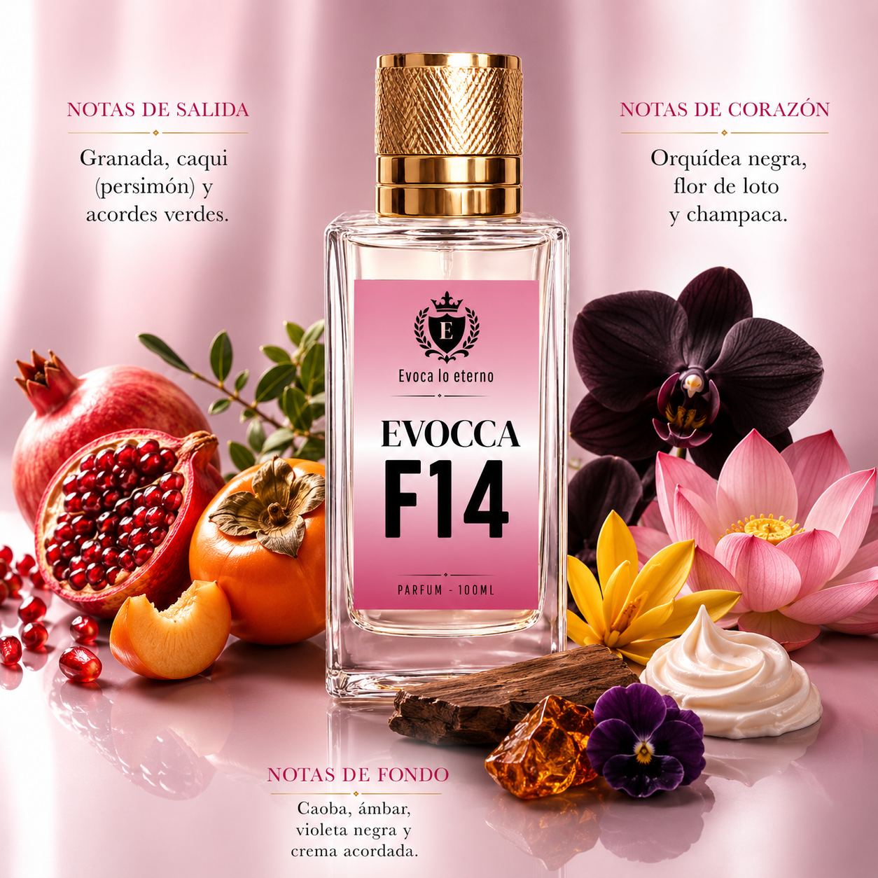 Evocca F14 Parfum 100ml Mujer (CK Euphoria mujer)
