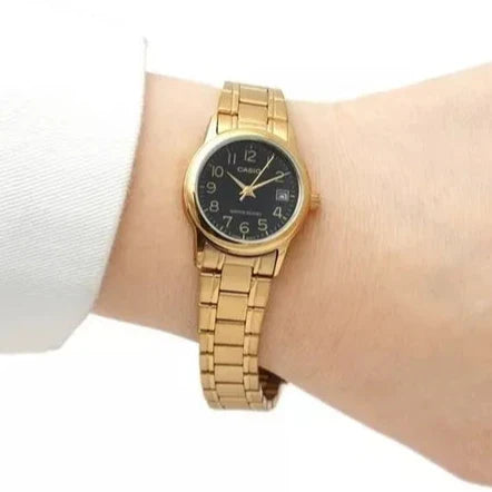 Reloj Casio LTP-V002G-1B Mujer - Análogo