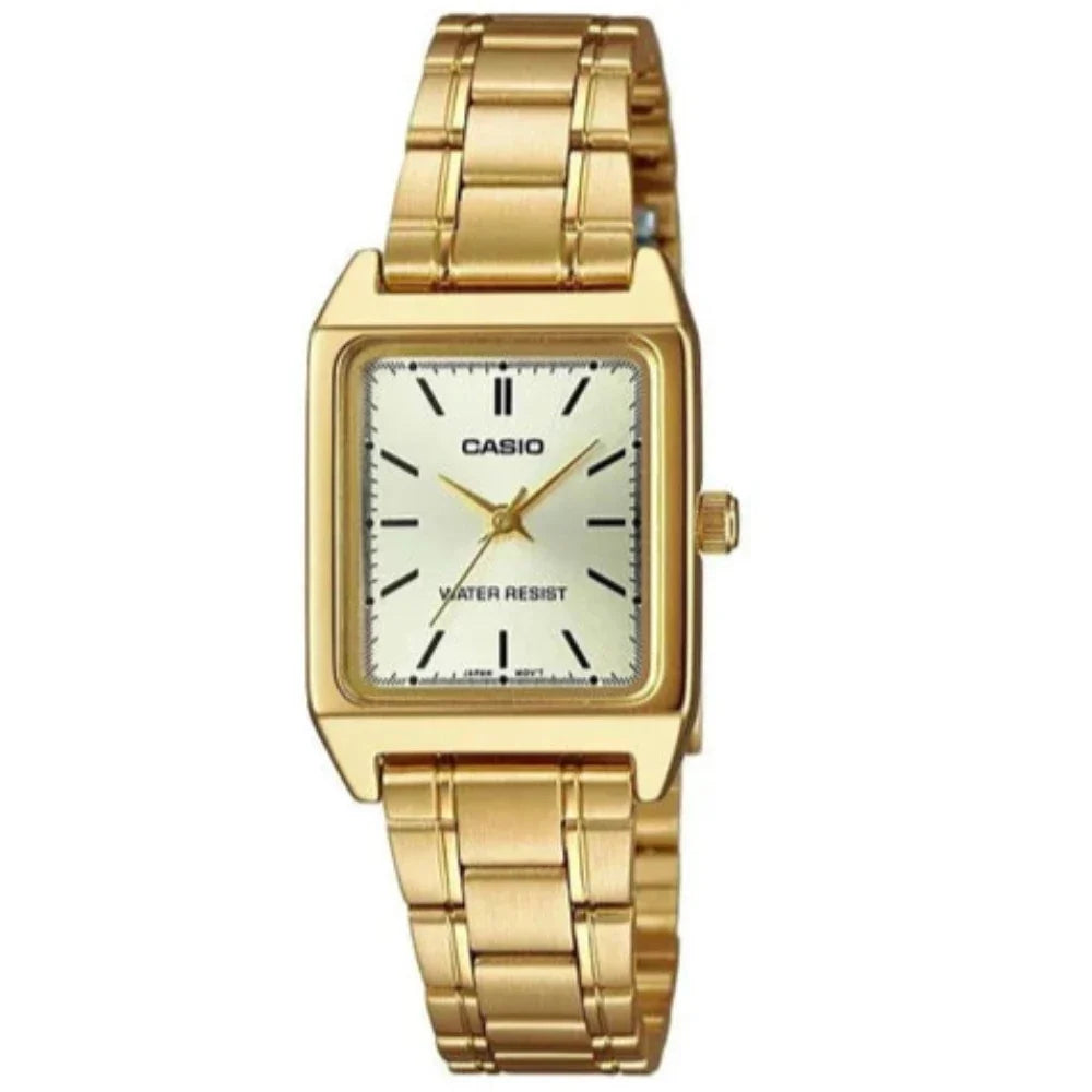 Reloj Casio Tank LTP-V007G-9E Mujer - Análogo - Relojeando Default Title Casio Reloj Reloj Casio Tank LTP-V007G-9E Mujer - Análogo