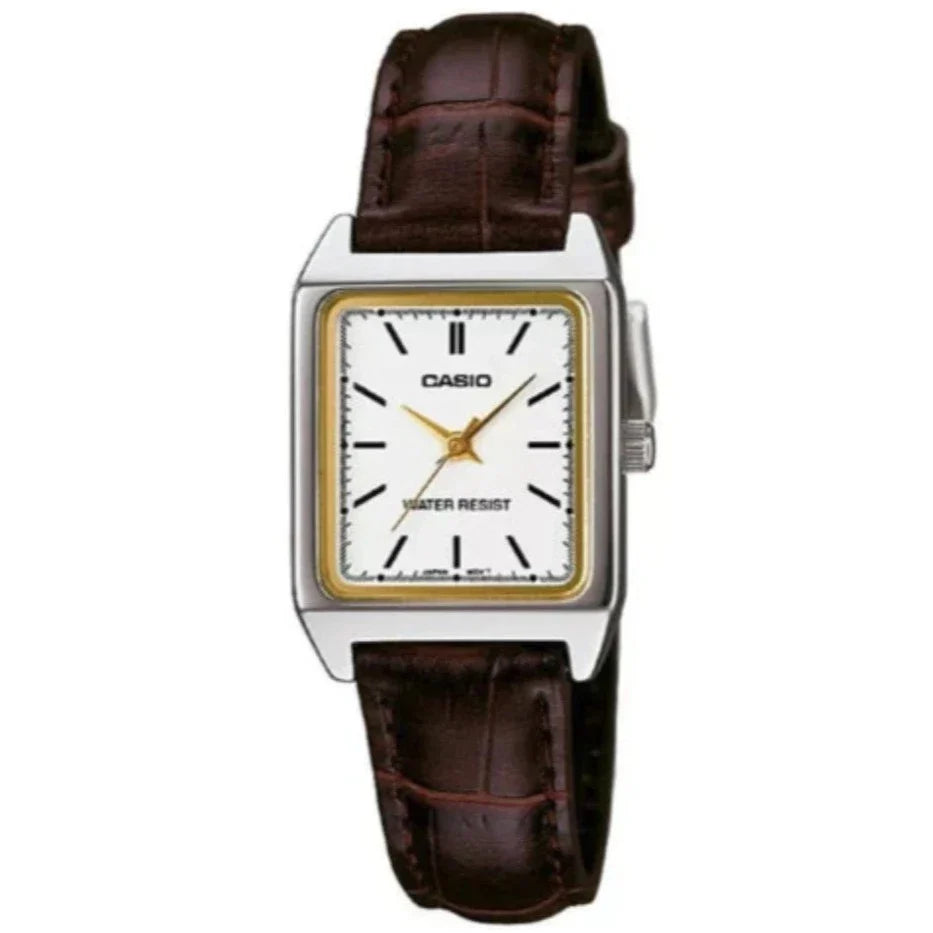 Reloj Casio Tank LTP-V007L-7E2 Mujer - Análogo - Relojeando Default Title Casio Reloj Reloj Casio Tank LTP-V007L-7E2 Mujer - Análogo