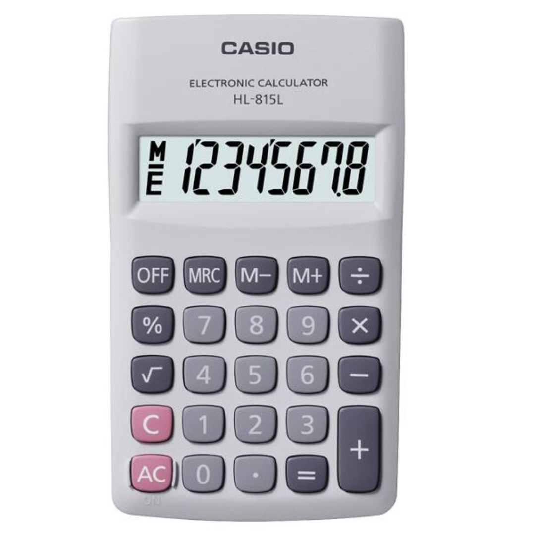 Calculadora Casio HL-815L-WE - Relojeando Default Title Casio Calculadora Calculadora Casio HL-815L-WE