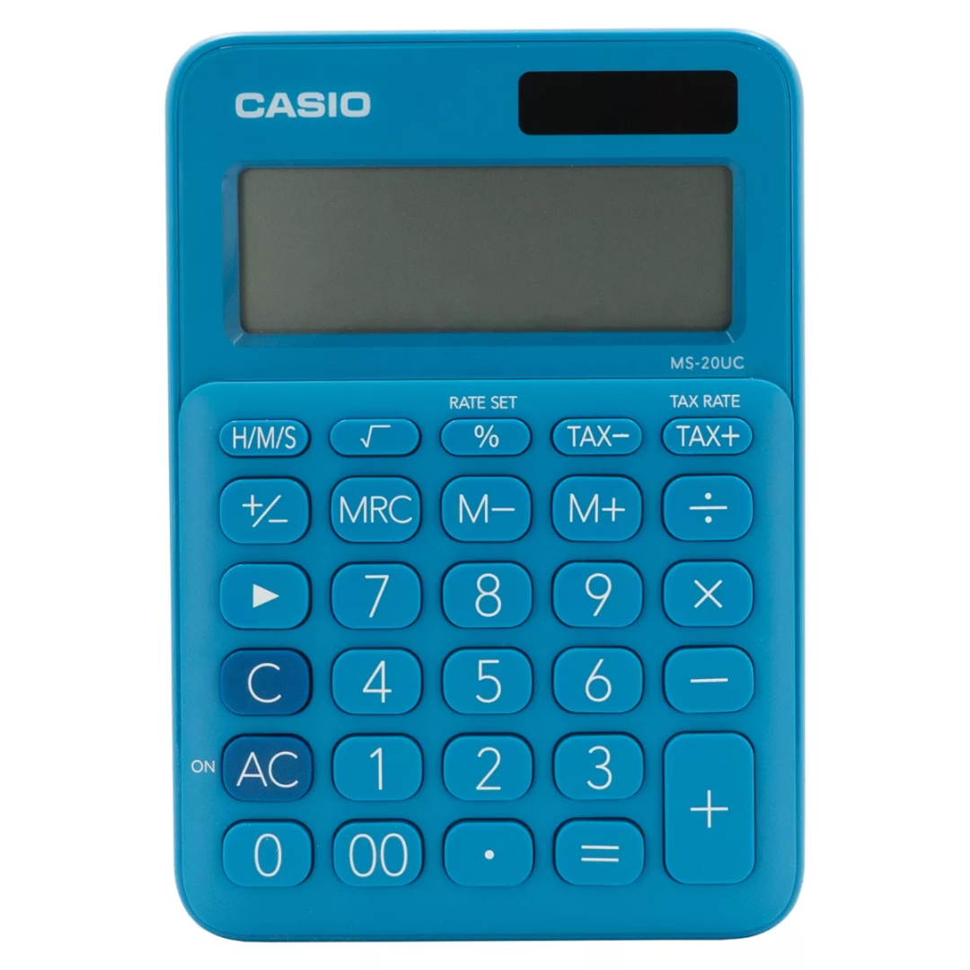 Calculadora Casio MS-7UC-BU - Relojeando Default Title Casio Calculadora Calculadora Casio MS-7UC-BU