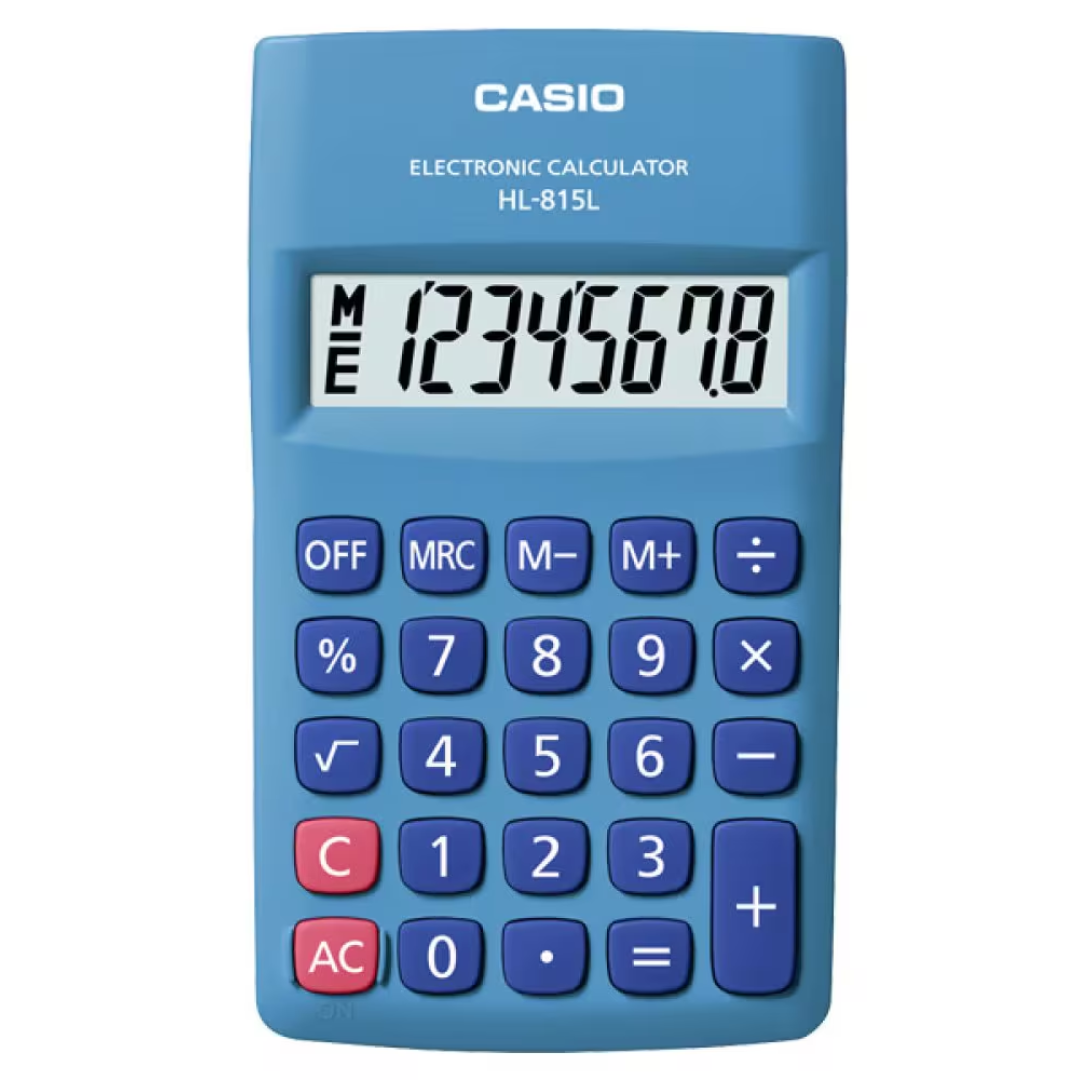 Calculadora Casio HL-815L-BU - Relojeando Default Title Casio Calculadora Calculadora Casio HL-815L-BU