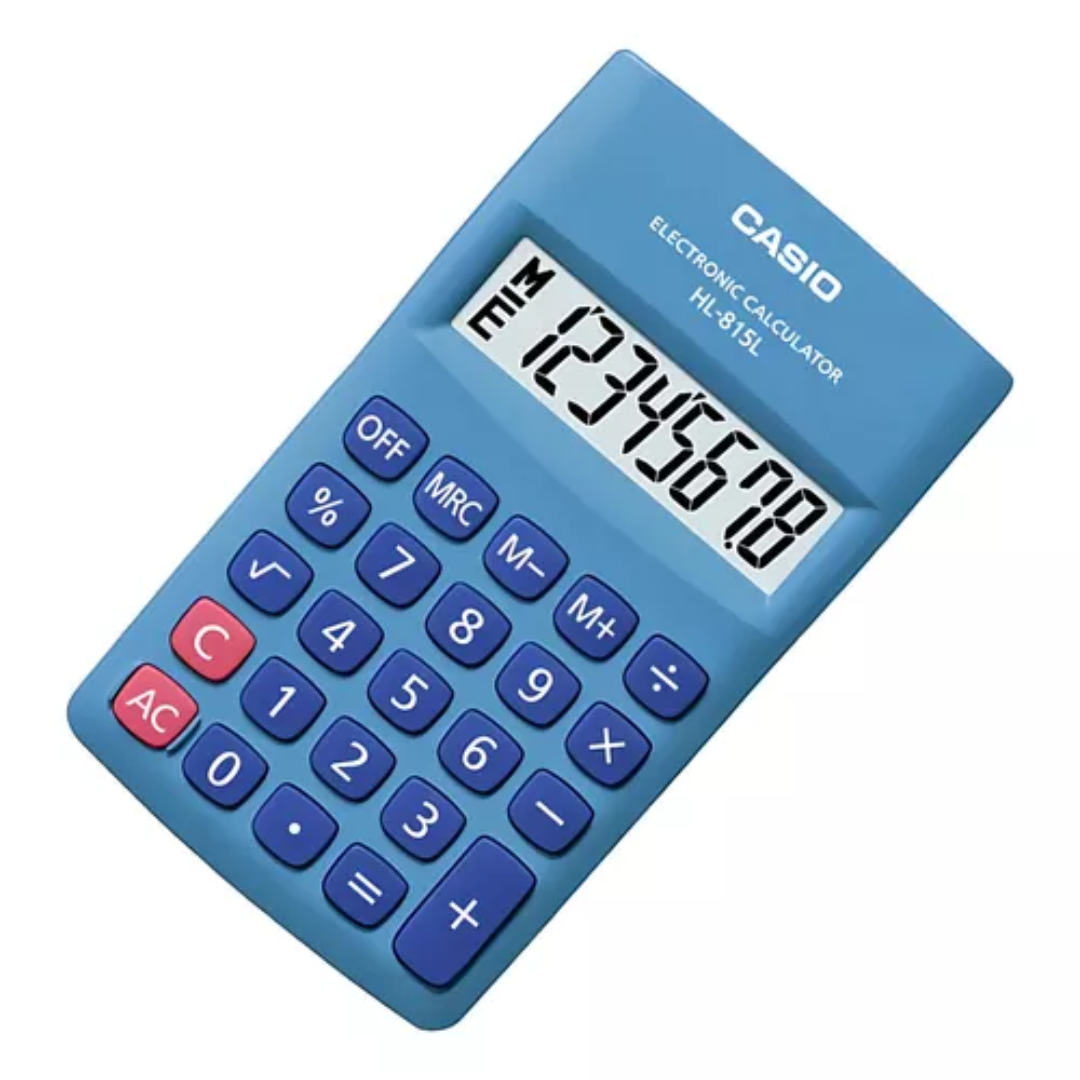 Calculadora Casio HL-815L-BU - Relojeando Default Title Casio Calculadora Calculadora Casio HL-815L-BU