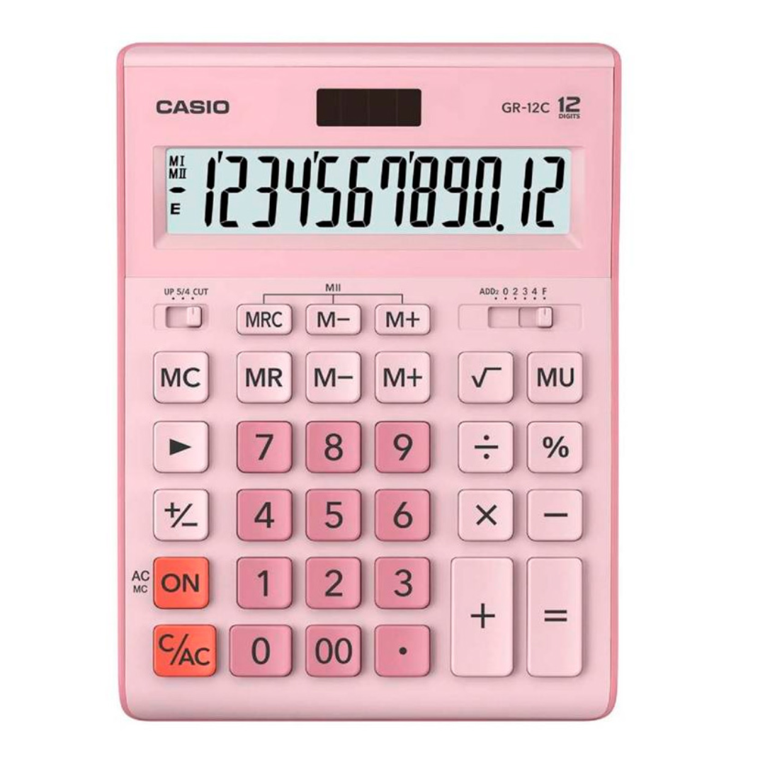 Calculadora Casio GR-12C-PK - Relojeando Default Title Casio Calculadora Calculadora Casio GR-12C-PK