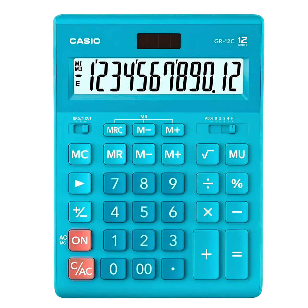 Calculadora Casio GR-12C-LB - Relojeando Default Title Casio Calculadora Calculadora Casio GR-12C-LB