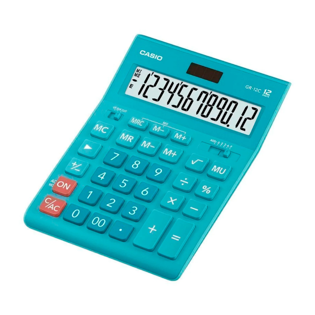 Calculadora Casio GR-12C-LB - Relojeando Default Title Casio Calculadora Calculadora Casio GR-12C-LB