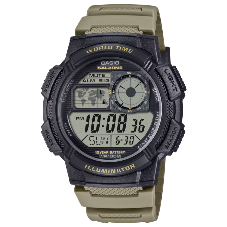 Reloj Casio AE-1000W-5AV Hombre - Digital - Relojeando Default Title Casio Reloj Reloj Casio AE-1000W-5AV Hombre - Digital