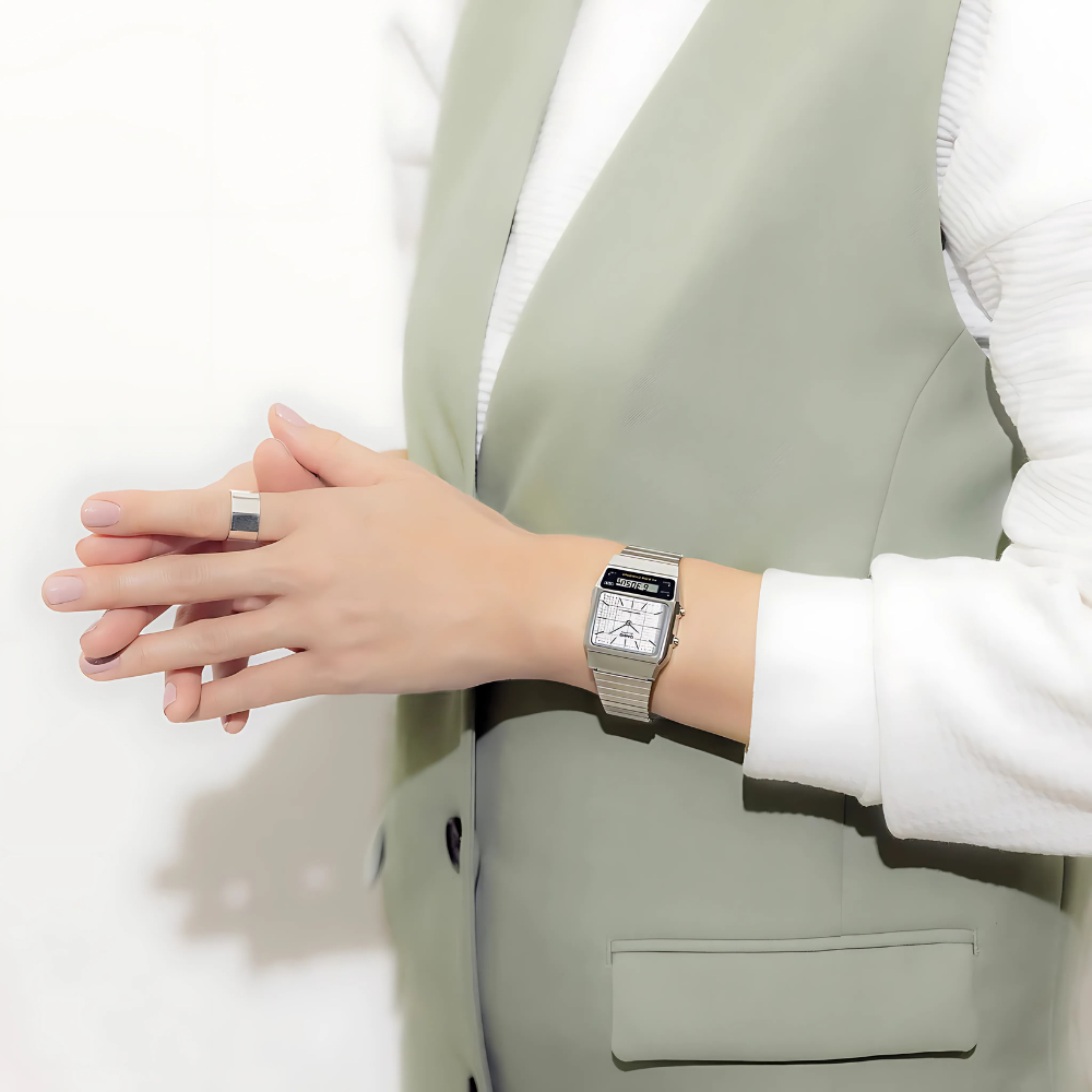 Reloj Casio AQ-800E-7A Unisex - Análogo Digital