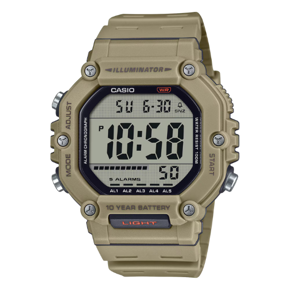 Reloj Casio AE-1600H-5AV Hombre - Digital - Relojeando Default Title Casio Reloj Reloj Casio AE-1600H-5AV Hombre - Digital