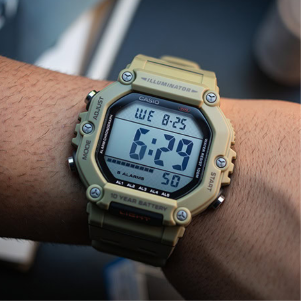 Reloj Casio AE-1600H-5AV Hombre - Digital - Relojeando Default Title Casio Reloj Reloj Casio AE-1600H-5AV Hombre - Digital