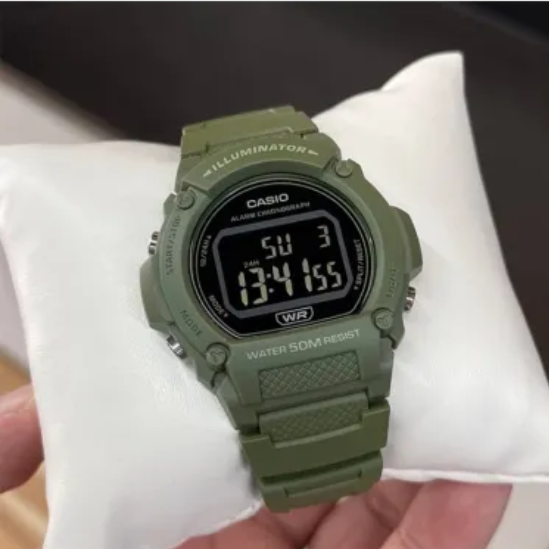 Reloj Casio W-219HC-3BV Unisex - Digital