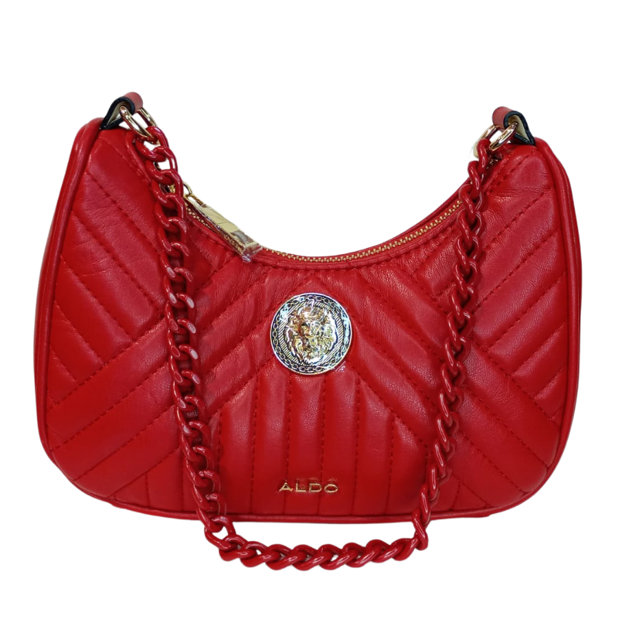 Aldo Crossbody Rojo con cadena