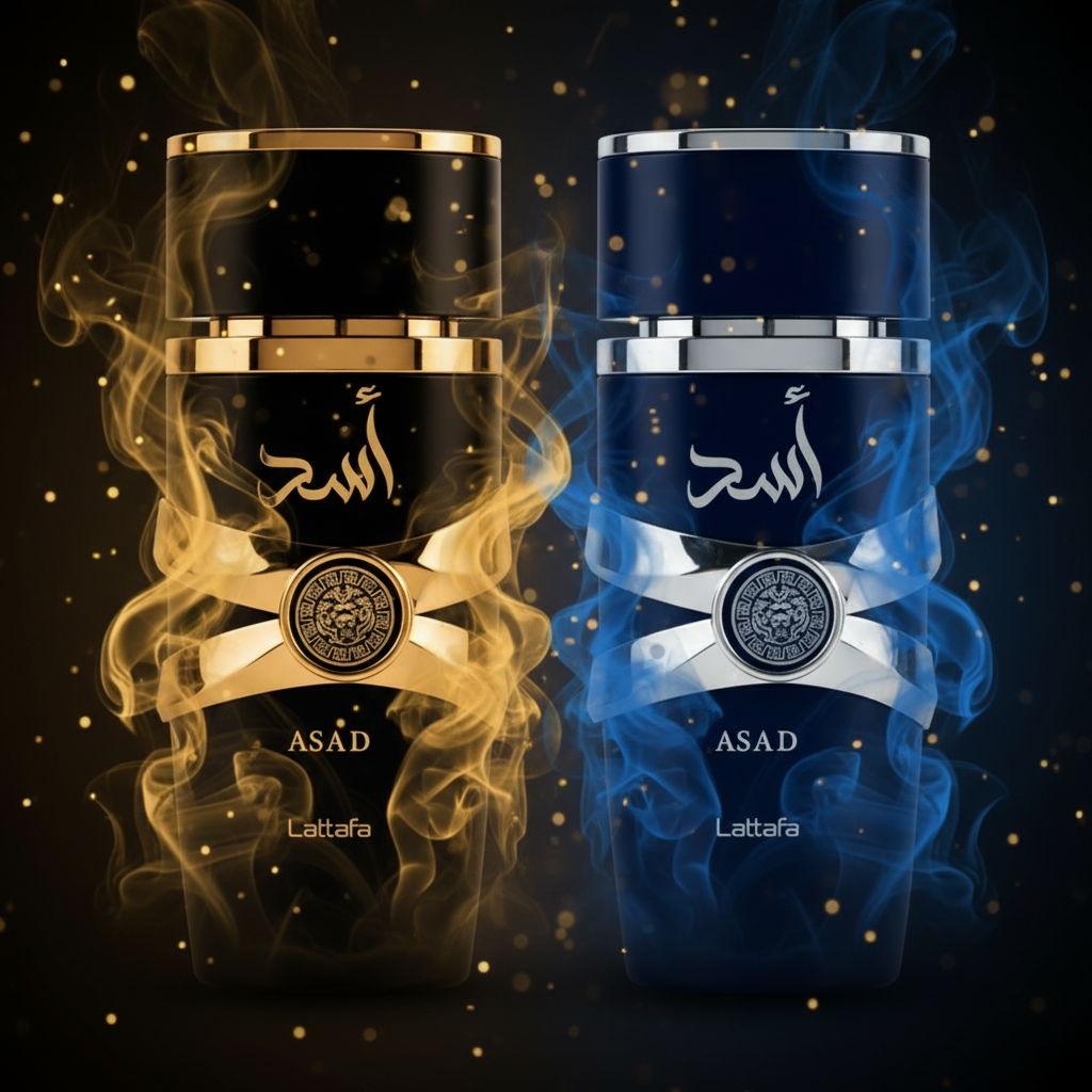 Lattafa Estuche Asad 100ml Edp +Asad Zanzibar 100ml Hombre