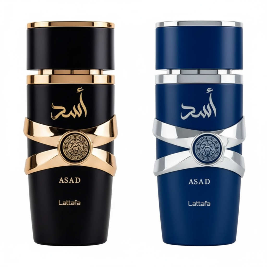 Lattafa Estuche Asad 100ml Edp +Asad Zanzibar 100ml Hombre