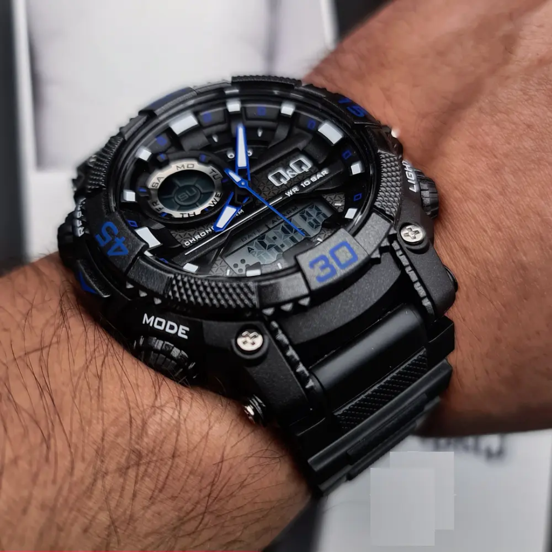 Reloj Q&Q GW87J012Y Hombre - Análogo Digital