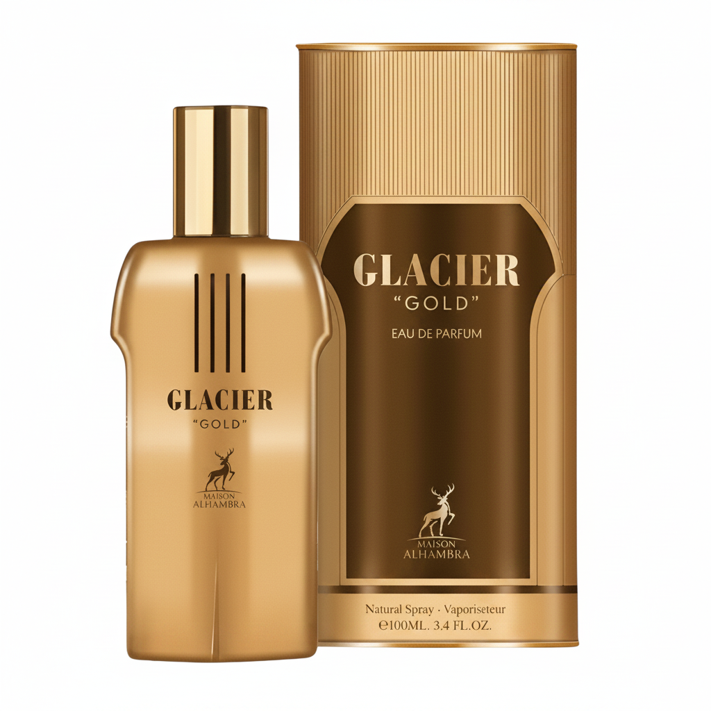 Maison AlHambra Glacier Gold Edp 100ml Hombre (JPG Le Male Elixir)