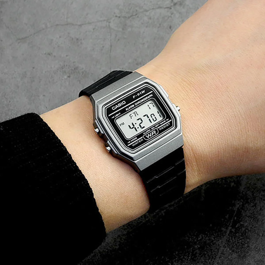 Reloj Casio Vintage F-91WM-1B Unisex - Digital