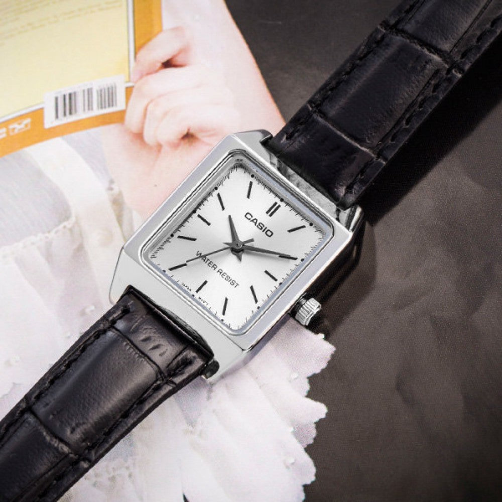 Reloj Casio Tank LTP-V007L-7E1 Mujer - Análogo - Relojeando Default Title Casio Reloj Reloj Casio Tank LTP-V007L-7E1 Mujer - Análogo