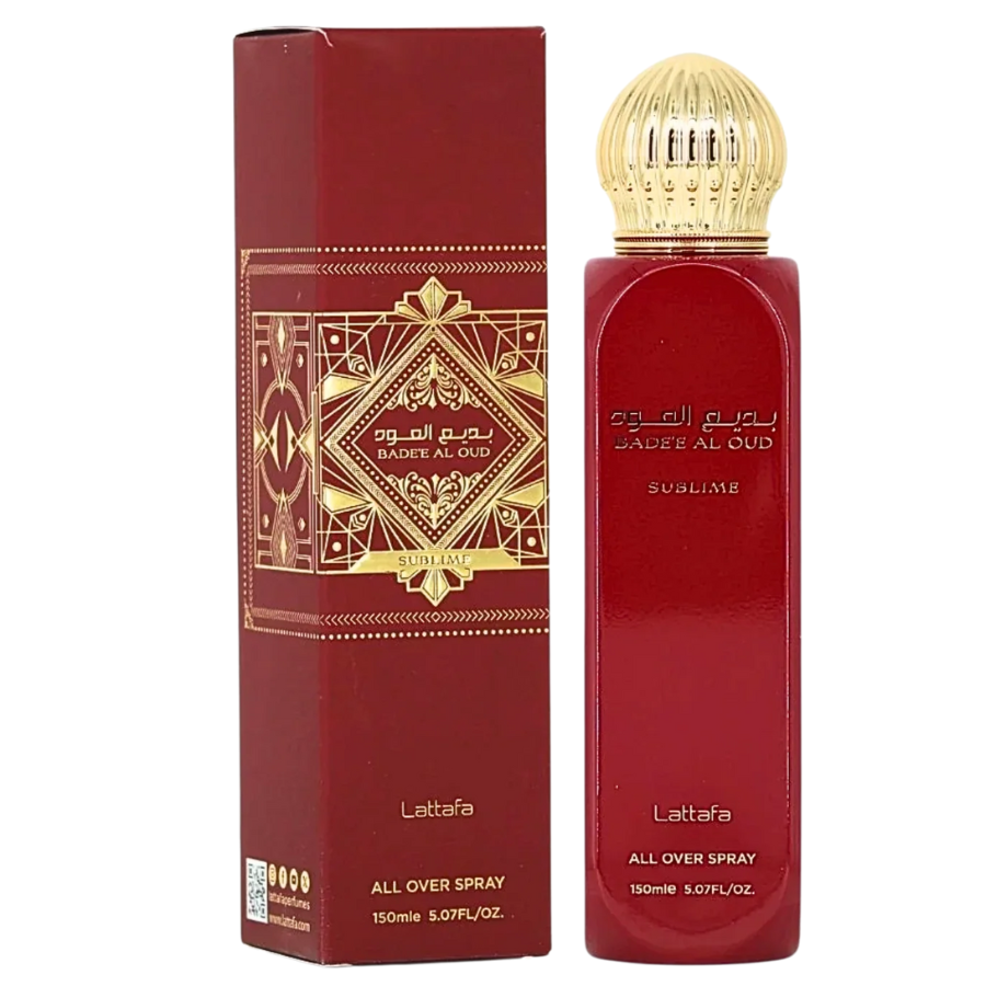Lattafa Badee Al Oud Sublime  All Over Perfume Spray 150ml Unisex