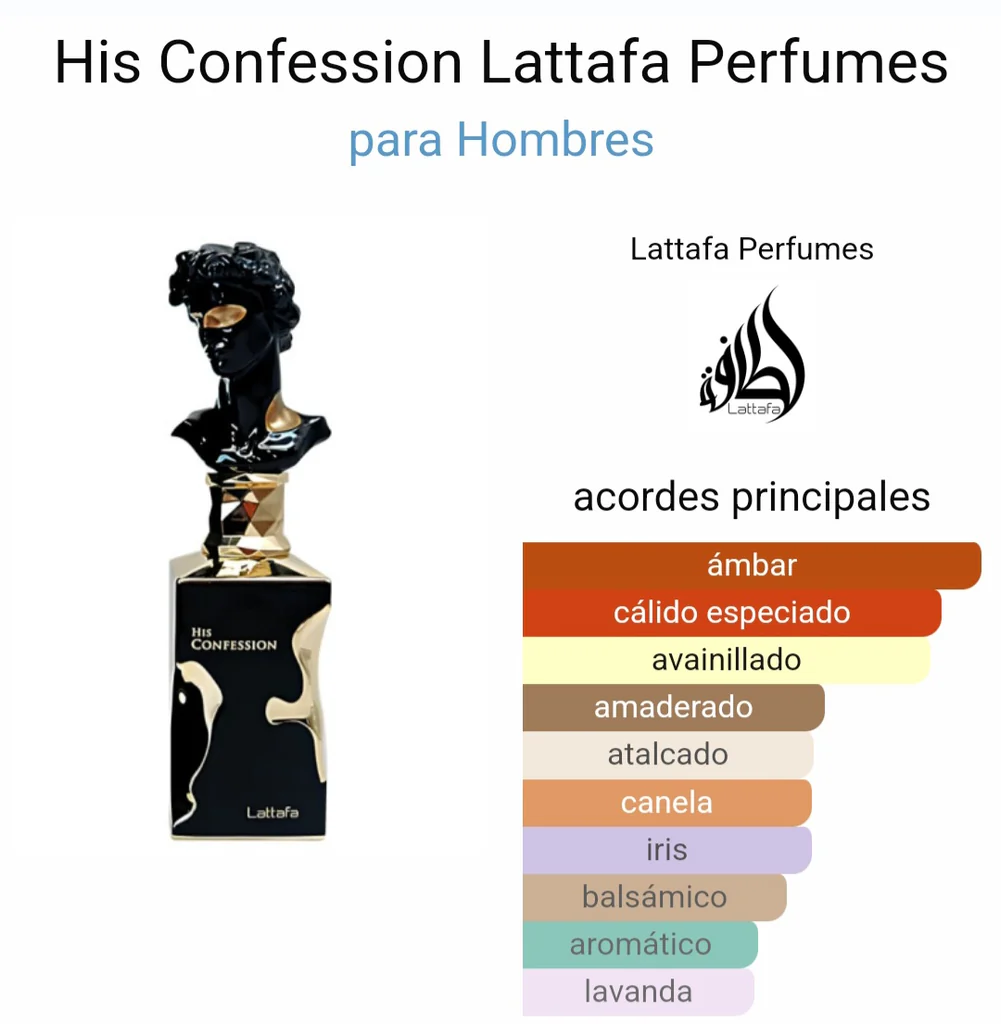 Lattafa His Confession edp 100ml Hombre