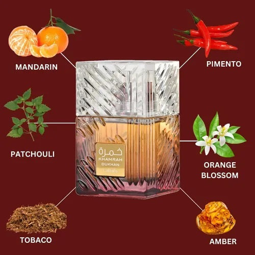 Lattafa Khamrah Dukhan edp 100ml Unisex - Perfumisimo