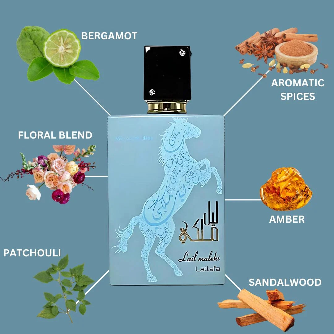 Lattafa Lail Maleki Moroccan Blue edp 100ml Unisex