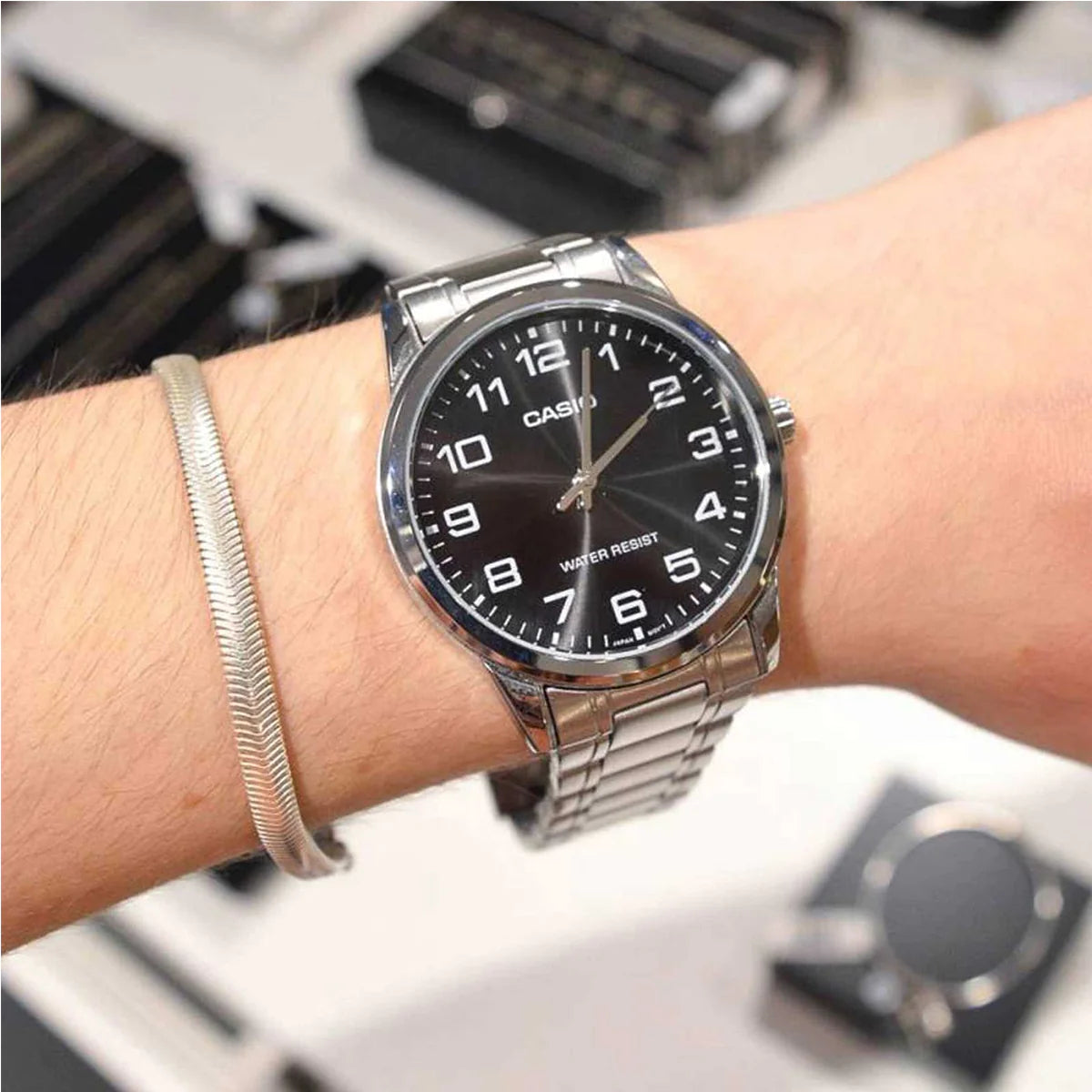Reloj Casio MTP-V001D-1B Hombre - Análogo