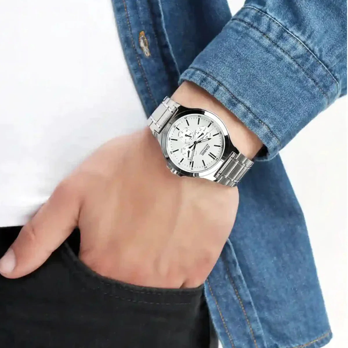 Reloj Casio MTP-V300D-7A Hombre - Análogo