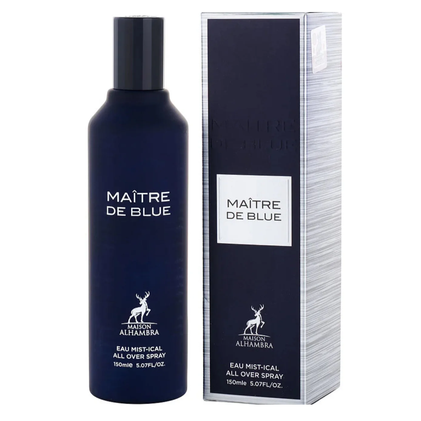 Maison Alhambra Maitre De Blue  EAU Mist-Ical All Over Perfume Spray 150ml Hombre