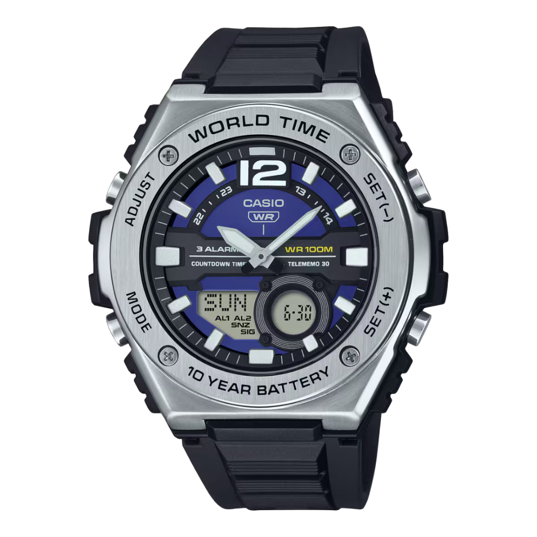 Reloj Casio MWQ-100-2AV Hombre - Análogo - Digital