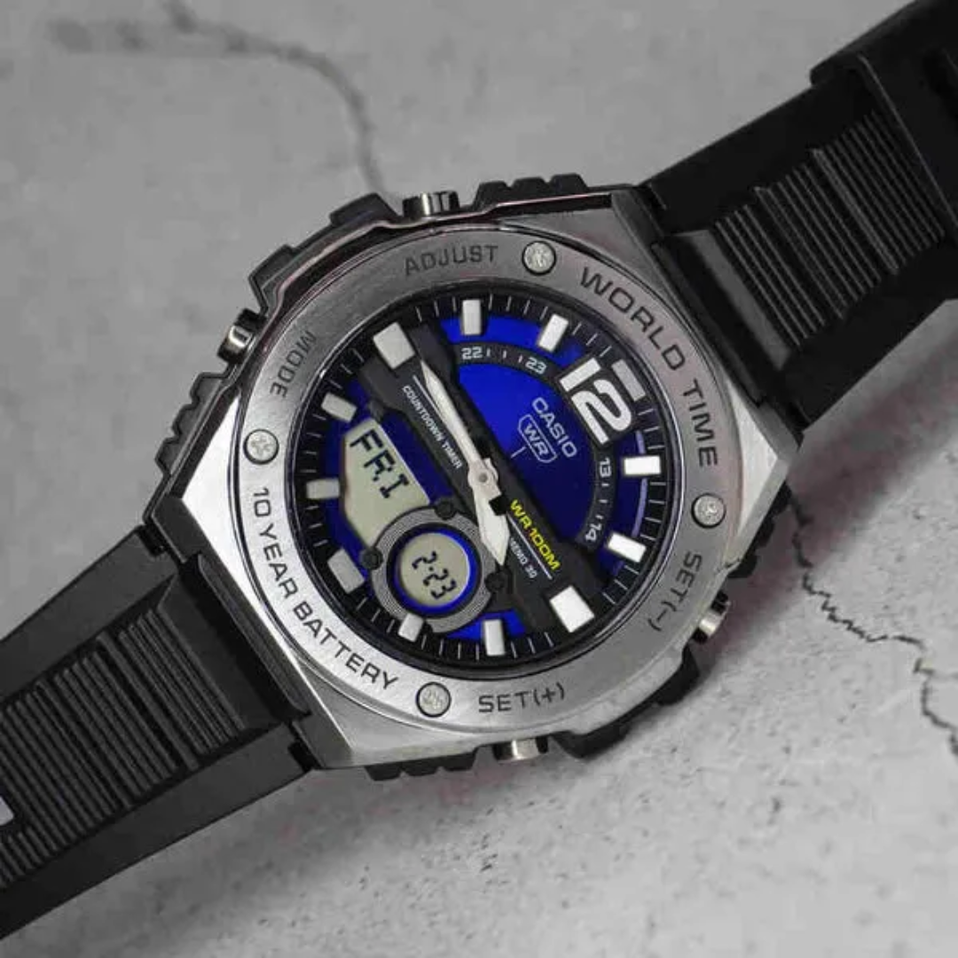 Reloj Casio MWQ-100-2AV Hombre - Análogo - Digital