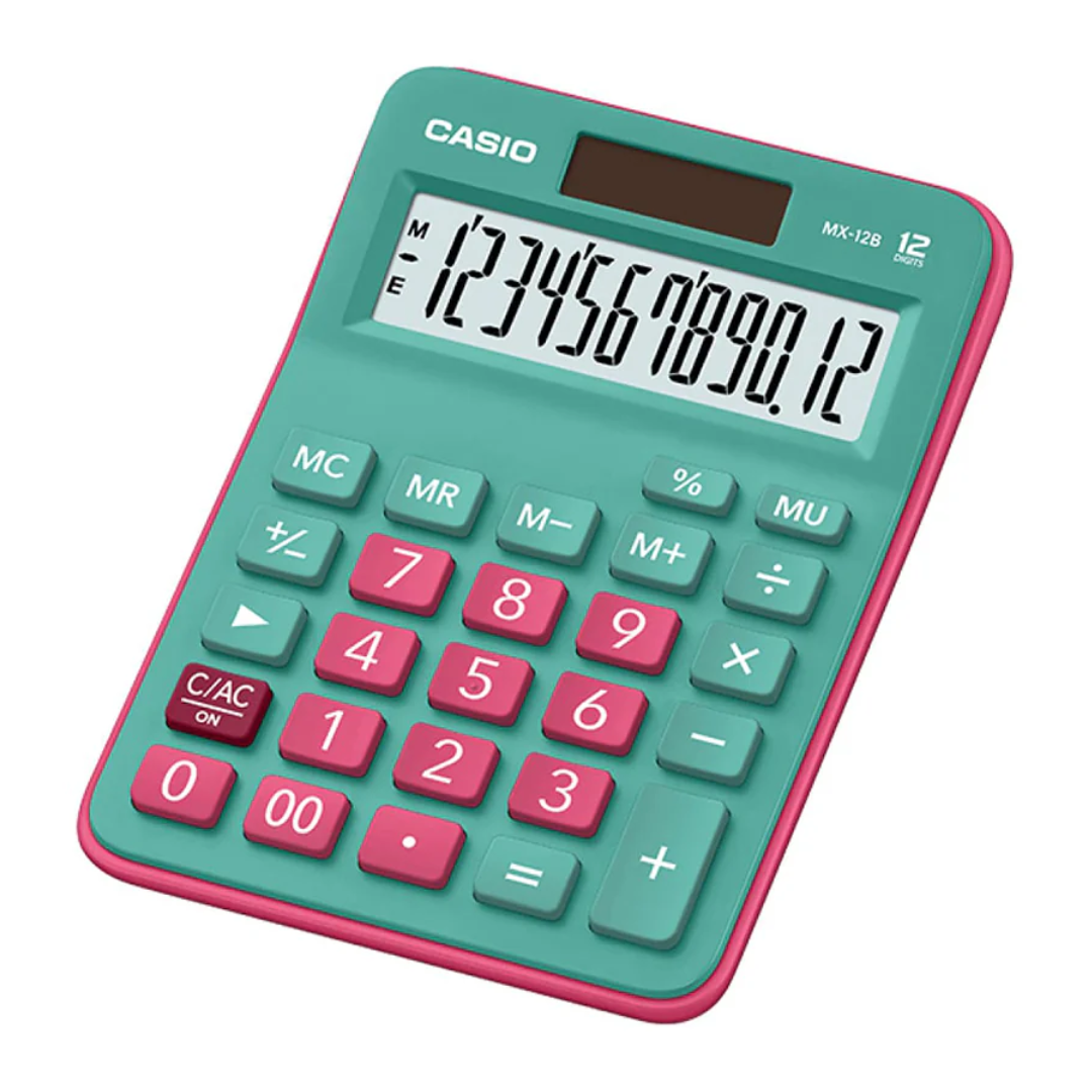 Calculadora Casio MX-12B-GNRD - Relojeando Default Title Casio Calculadora Calculadora Casio MX-12B-GNRD