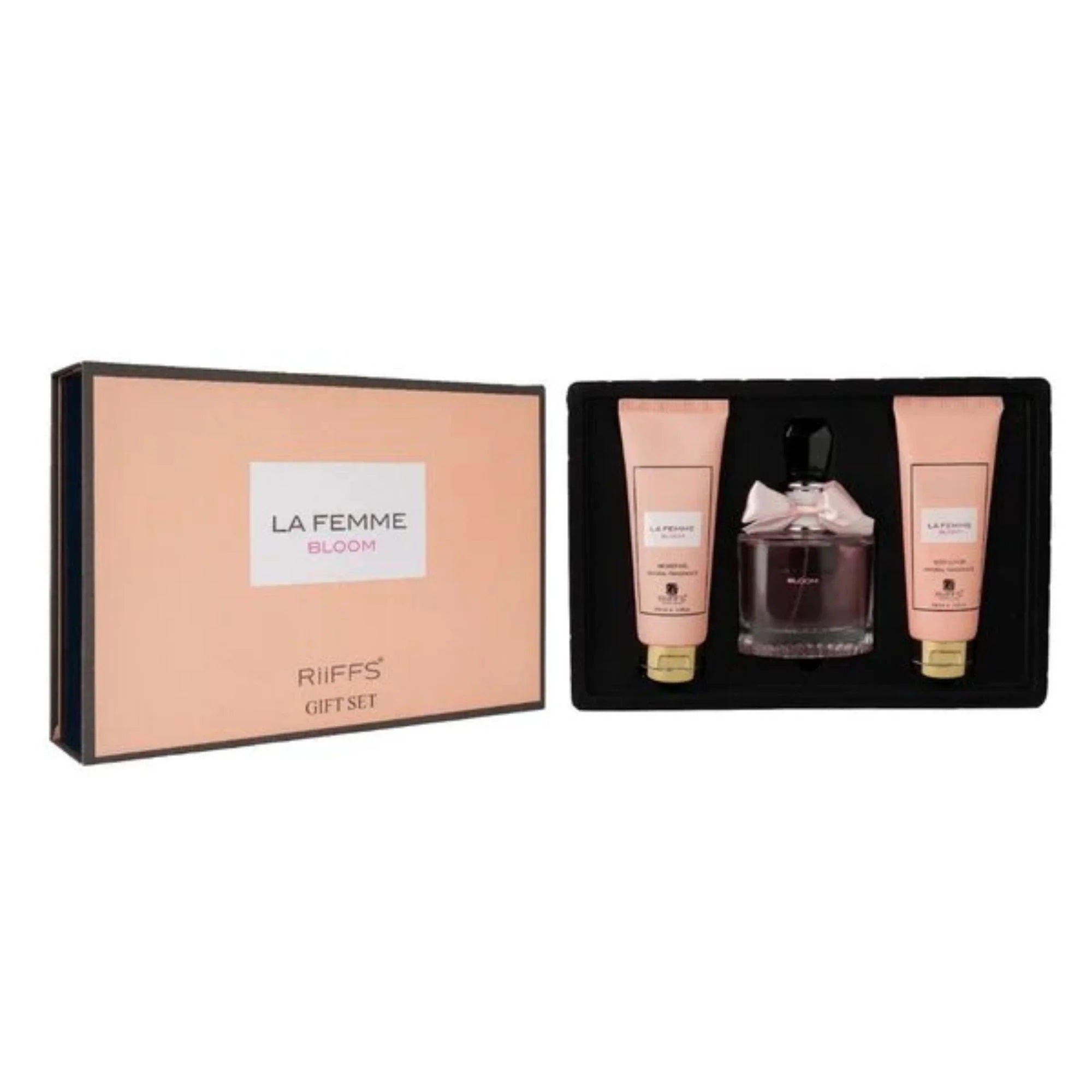 Riiffs Estuche la Femme Bloom edp 100ml +S/G 100ml +B/L 100ml Mujer