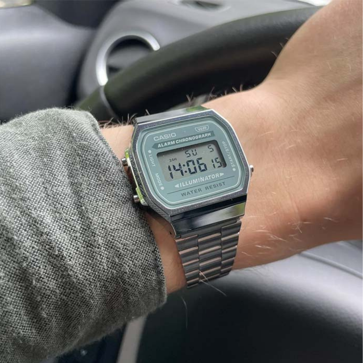 Reloj Casio A-168WA-3AY Unisex – Digital Vintage