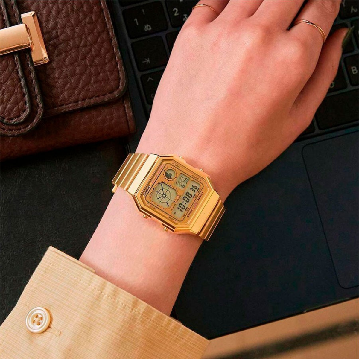 Reloj Casio A-130WEG-9A Unisex – Digital Vintage