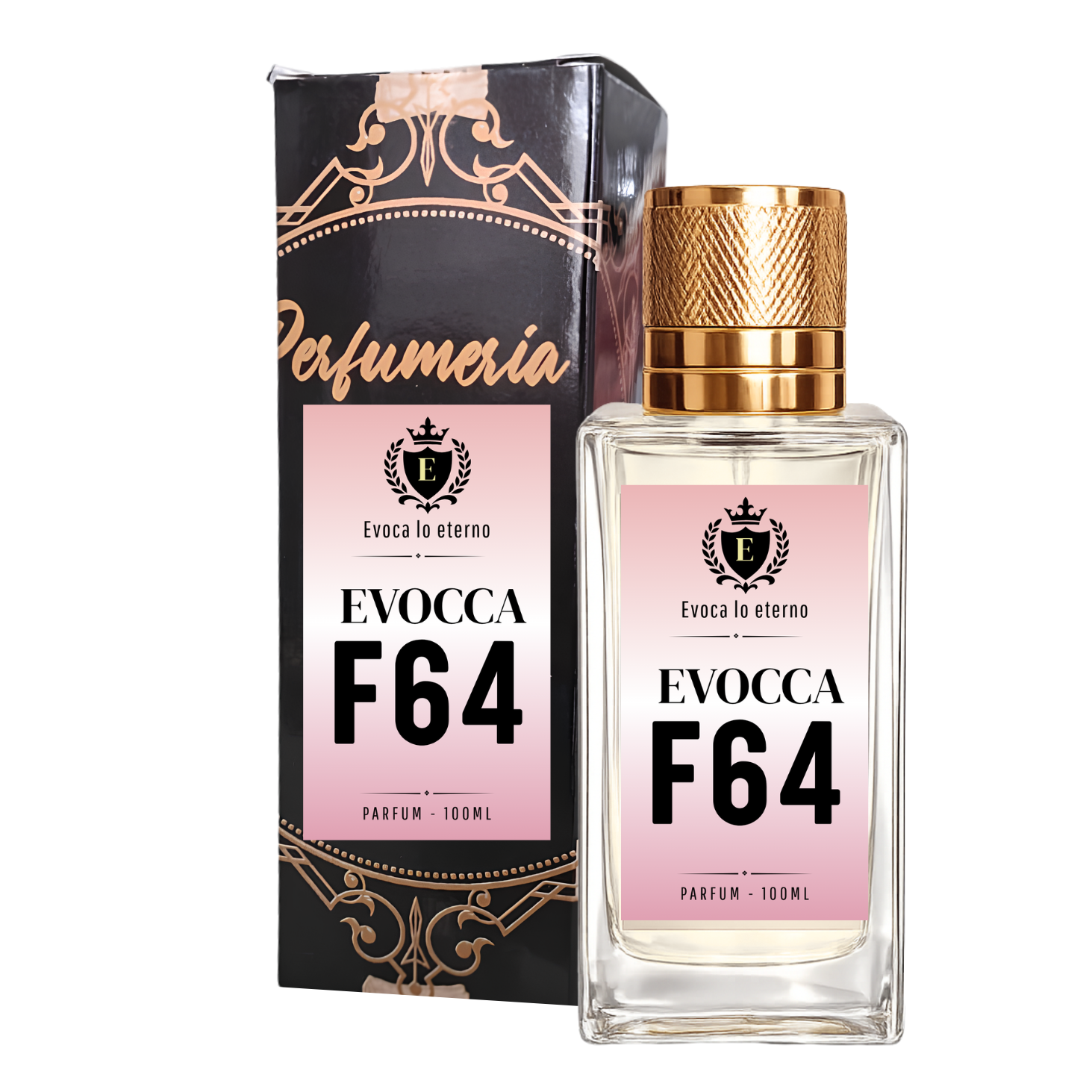 Evocca F64 Parfum 100ml Mujer (Jean Paul Gaultier Scandal)