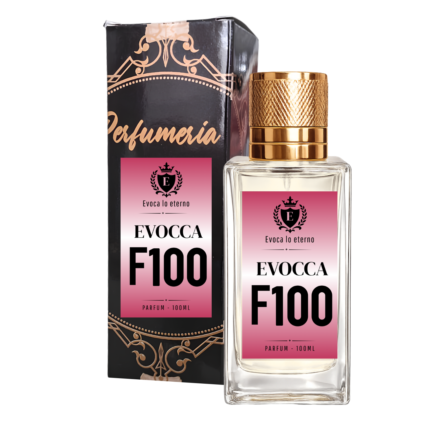 F100 Parfum 100ml Mujer (Carolina Herrera La Bomba)